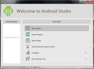Hello word in Android Studio