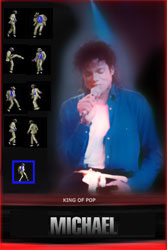 Michael dancing